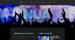 Desktop Screenshot of nuaentertainment.com